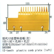 Plaque en peigne en plastique pour escalier